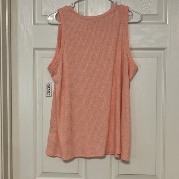 Old navy tank top. Size L. Coral/peach. NWT - Picture 4 of 5